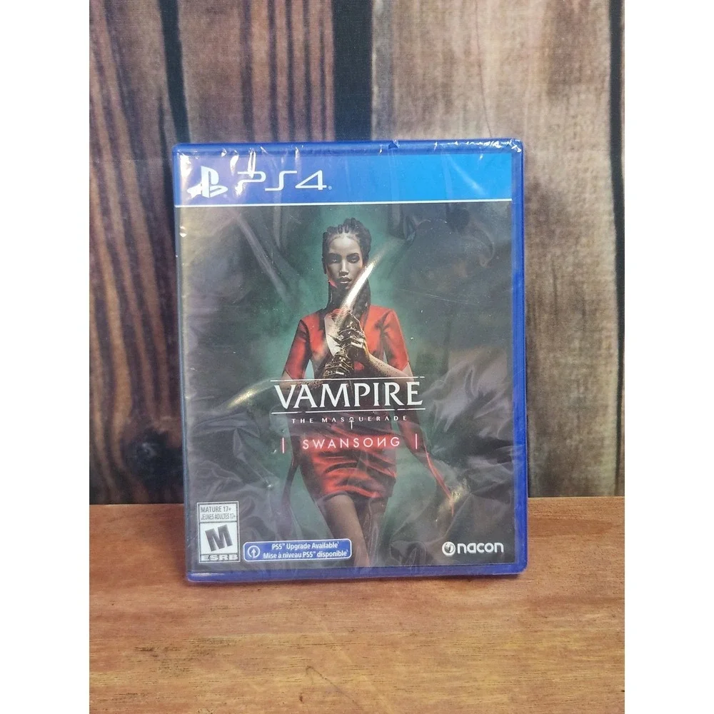 Vampire The Masquerade Swansong PS4 Sony PlayStation 4 New Sealed Nacon RPG